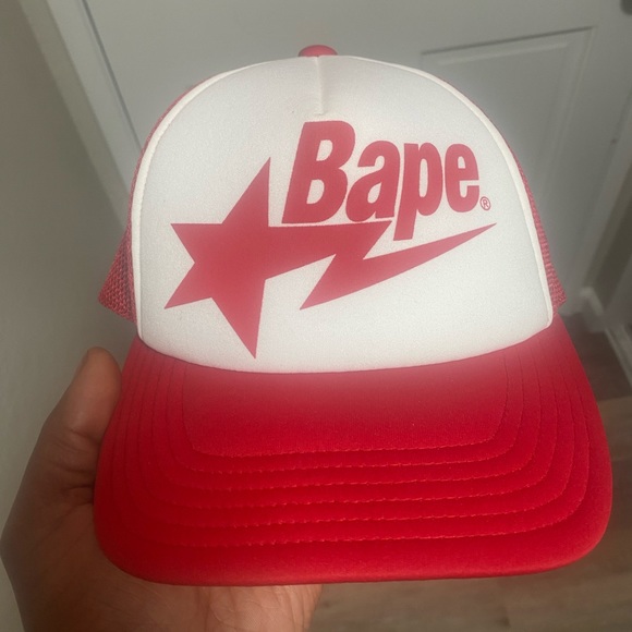 Bape Trucker Red - Picture 2 of 7